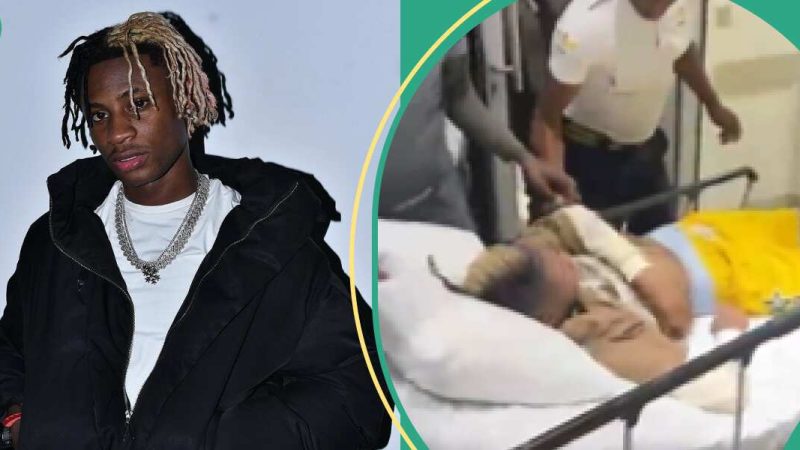 “Internal Bleeding, How?” Prayers as a Clip of Singer Khaid Being Rushed to the Hospital Goes Viral
