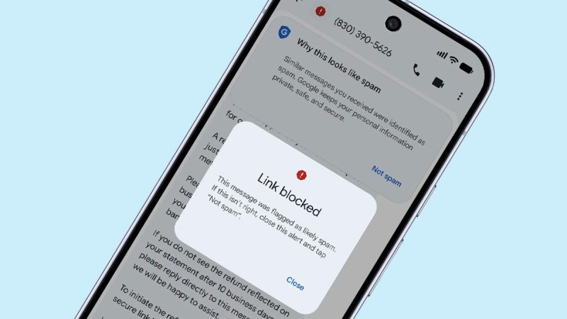 Google Fights $1B Text Scam Surge With New Anti-Phishing Protections