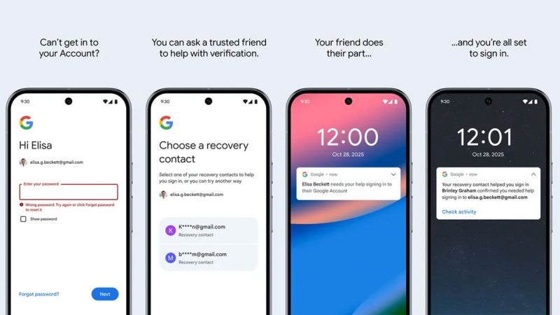 Google’s New Recovery Contact Can Save Your Account