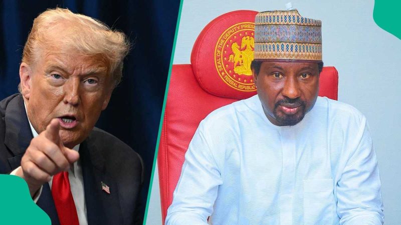 Trending Video Shows Nigerian Deputy President Confronting Trump Over Invastion Threats in Nigeria