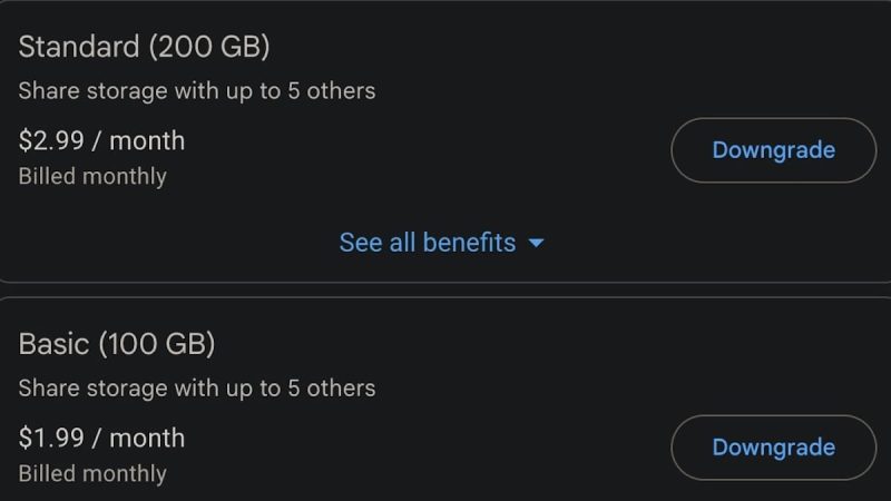 Downgrading Your Google One Plan Is Confusing. Here’s How to Do It